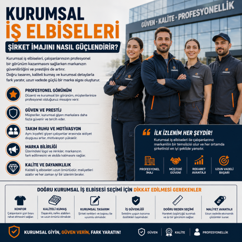 Kurumsal İş Elbiseleri Şirket İmajını Nasıl Güçlendirir?