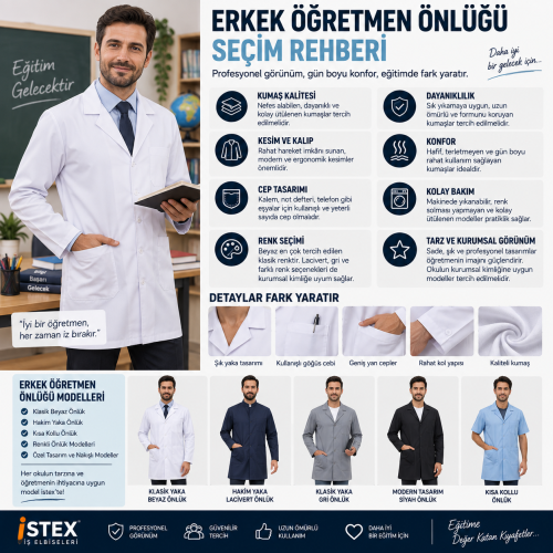 Erkek Öğretmen Önlüğü Seçim Rehberi