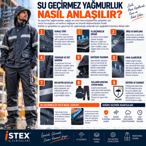 Su Geçirmez Yağmurluk Nasıl Anlaşılır?