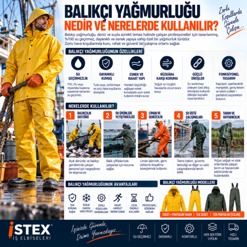  Balıkçı Yağmurluğu Nedir ve Nerelerde Kullanılır?