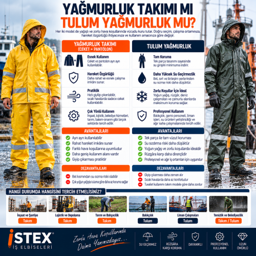 Yağmurluk Takımı mı Tulum Yağmurluk mu?