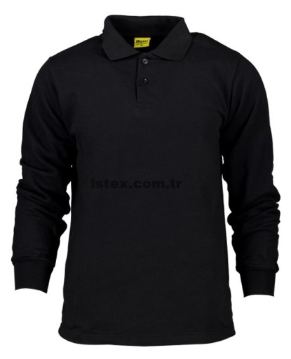 İKİ İPLİK POLO YAKA SWEATSHIRT