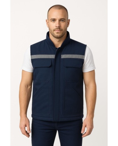 Kapitoneli Gabardin Yelek