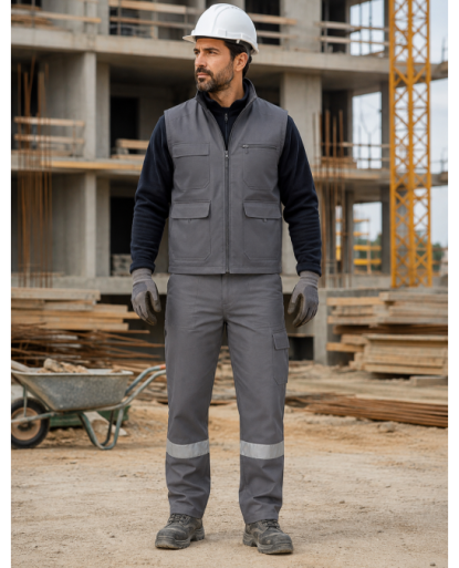 Kışlık Gabardin Reflektörlü Pantolon