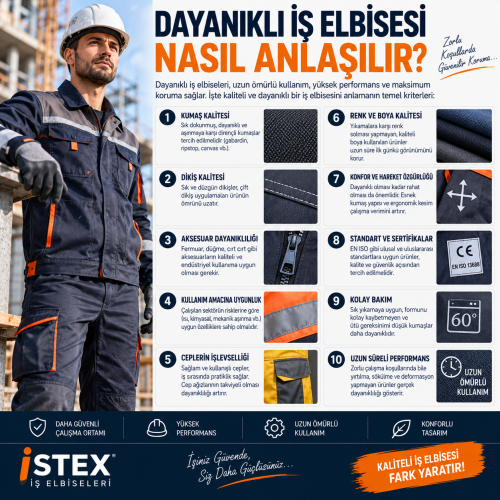 Dayanıklı İş Elbisesi Nasıl Anlaşılır?