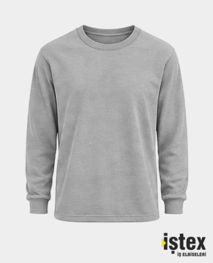 Bisiklet Yaka Sweatshirt 